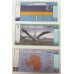 ANTARTICA 2001 . ONE 1  - ONE HUNDRED 100   DOLLARS BANKNOTES . 6 SPECIMEN NOTES